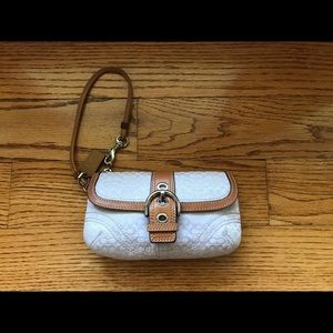 Authentic coach wristlet
